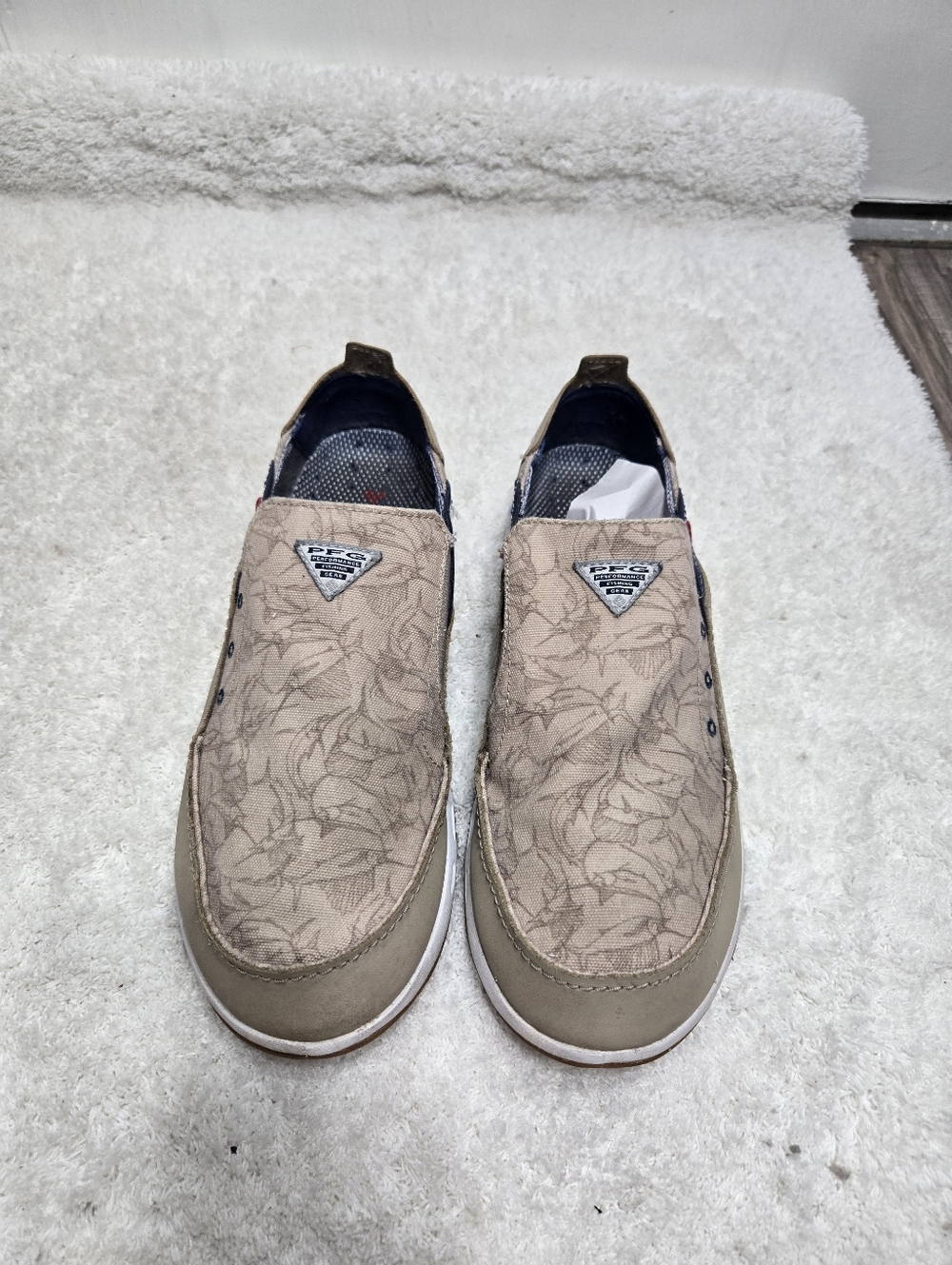 Columbia Men's Slip On Shoes Tan Sz 10 - Picture 4 of 11